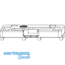 MACO PAS Spaltlüftungsschließteil PVC 12/20-13 KÖMMERLING silber rechts MACO PAS Spaltlüftungsschließteil PVC 12/20-13 KÖMMERLING silber rechts