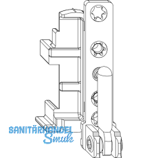 MACO Ecklager DT130 12/20 mm 130 kg Tricoat-Evo rechts (233034)