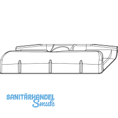 MACO Schlie�teil Falzluft 12 glatt Eurofalz 24 mm 13V Tricoat-Evo