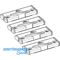 ROTO Patio Alversa Spaltlüftungsschließstück-Set Holz Eurofalz 30 mm 13V links ROTO Patio Alversa Spaltlüftungsschließstück-Set Holz Eurofalz 30 mm 13V links