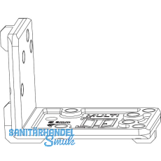 MACO MM Bohrlehre für Eck- und Scherenlager POWER Falztiefe 24 mm links MACO MM Bohrlehre für Eck- und Scherenlager POWER Falztiefe 24 mm links