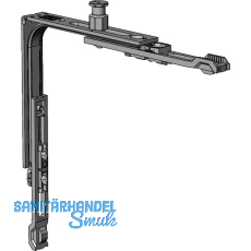 WINKHAUS Eckumlenkung E1.N.BS16 verl�ngerter Bolzen Falzluft 10-12 mm silber