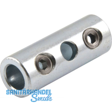 GEZE OL90N/OL95 Stangenkupplung, zur Verbindung mit E-Motor E212, Stahl verzinkt