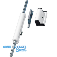 GEZE OL90N/OL95 Zusatzverriegelung, Überschlag 0-17 mm, Alu weiß RAL 9016 GEZE OL90N/OL95 Zusatzverriegelung, Überschlag 0-17 mm, Alu weiß RAL 9016