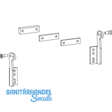 HAUTAU Kippkonsole lang SKA/EKA schwenkbare Montage weiß RAL 9016 HAUTAU Kippkonsole lang SKA/EKA schwenkbare Montage weiß RAL 9016
