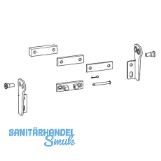 HAUTAU Kipp-/Dreh-/Klapp-Konsole KF 0/15 SKA/EKA Flügelmontage silber RAL 9006 HAUTAU Kipp-/Dreh-/Klapp-Konsole KF 0/15 SKA/EKA Flügelmontage silber RAL 9006