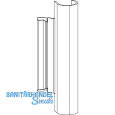 ROTO NX Abdeckkappe Axerarm P mit Lasche PVC R06.2M tiefschwarz matt ROTO NX Abdeckkappe Axerarm P mit Lasche PVC R06.2M tiefschwarz matt