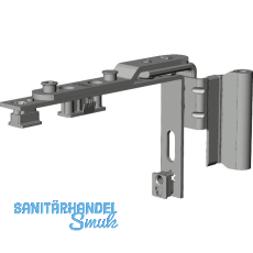 WINKHAUS Drehlager DL.C.ET.20-13.RS.WS mit Drehhemmung 130 kg wei� rechts