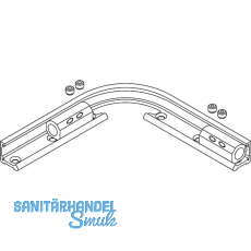 GEZE OL 320 Eckumlenkung biegbar, Stahl verzinkt GEZE OL 320 Eckumlenkung biegbar, Stahl verzinkt