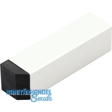 GEZE Zusatz-Endabdeckung OL 320, Aluminium wei�/Kunststoff schwarz