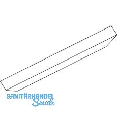 GEZE OL320 Abdeckprofil Gehrung zu RWA100NT, L=3000 mm, Alu silber eloxiert GEZE OL320 Abdeckprofil Gehrung zu RWA100NT, L=3000 mm, Alu silber eloxiert