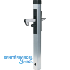 Torfeststeller IGC, Profil 500x57x42 mm, H�henverst. 40mm, Aluminium silber