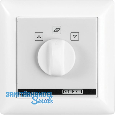 GEZE L�ftertaster/L�fterschalter LTA-LSA f�r E 212 R1, 230V, Kunststoff wei�