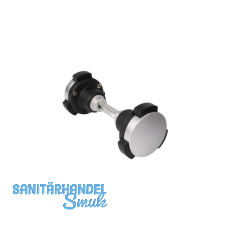 T�rknopfdr�ckerpaar Kidloc, 59/54,6/41 mm, VK 8x90 mm,Edelstahl/Poly.