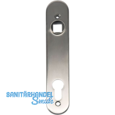 Langschild 3020-HYB-A2 f�r Rohrrahmenschl�sser, 185 x 35 x 6 mm, Edelstahl