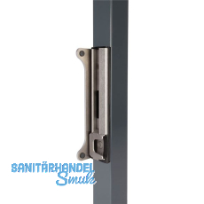 Schlie�blech m. Sicherheitsanschlag SFKBQF f.Rohrrahmenschl. Fortylock,Edelstahl