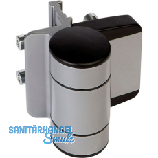 Torband Dino, 180� �ffnungswinkel, 150 kg, H�he 115mm,Alu silberf�rbig