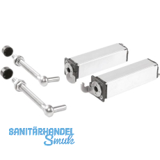 Torbandset mit Feder für Gartentore SWING40, f. Vierkantrohr, Länge 130mm,silber Torbandset mit Feder für Gartentore SWING40, f. Vierkantrohr, Länge 130mm,silber