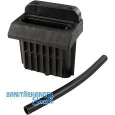 Bodenanschlag CGS f�r integrierten Bolzen-Stangenriegel SUBY,verstellbar,schwarz