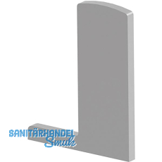 ECONOMY Endkappe für Bodenprofil F-Form 0006,rechts,aufgesetzte Montage,silber ECONOMY Endkappe für Bodenprofil F-Form 0006,rechts,aufgesetzte Montage,silber