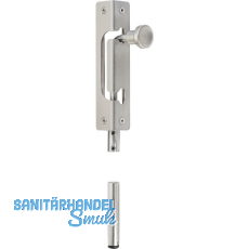 AMF Stangenriegel zwangsgeführt mit Betätigungsknopf, Riegel ø 16 mm, Edelstahl AMF Stangenriegel zwangsgeführt mit Betätigungsknopf, Riegel ø 16 mm, Edelstahl