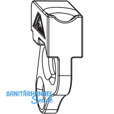 ROTO NX Lastabtragung C Rahmenteil 80-180 kg silber (2005292) ROTO NX Lastabtragung C Rahmenteil 80-180 kg silber (2005292)