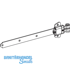 MACO RUSTICO Ladenlangband MMV Kröpfung fix 12 mm Austragung 16-24 mm schwarz MACO RUSTICO Ladenlangband MMV Kröpfung fix 12 mm Austragung 16-24 mm schwarz