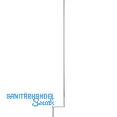 GEZE OL90N/OL95 Kurbelstange fix, DM 15 mm, L=1400 mm, Alu wei� RAL 9016
