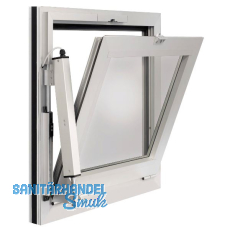 GEZE RWA 100 NT mit E250NT, Hub 150 mm, Aluminium weiß RAL 9016 GEZE RWA 100 NT mit E250NT, Hub 150 mm, Aluminium weiß RAL 9016