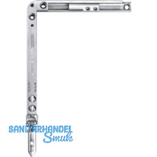 GEZE OL90N/OL95 Eckwinkelgetriebe FZ 90 f�r Kurbelstange, links, Stahl verzinkt