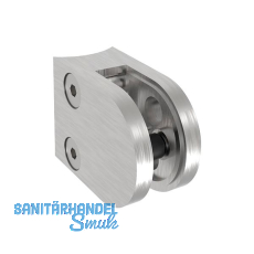 ECONOMY Glasklemmbeschlag f�r Rundrohr 42,4mm, f�r Glas/Blech,Edelstahl V2A