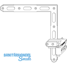 MACO RUSTICO Ladenwinkelband BLR gekröpft Gr. 3, verstellbar, schwarz (14232) MACO RUSTICO Ladenwinkelband BLR gekröpft Gr. 3, verstellbar, schwarz (14232)