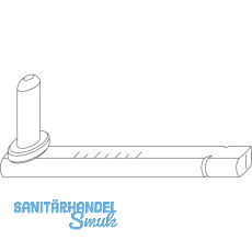 MACO RUSTICO Ladenverstellkloben BLR fix Gr. L105, schwarz (209423) MACO RUSTICO Ladenverstellkloben BLR fix Gr. L105, schwarz (209423)