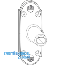 MACO RUSTICO Ladenhaltekonsole BLR 35 x 35, f�r Gr. L105, schwarz (209477)