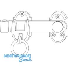 MACO RUSTICO Ladenmittelverschluss 2-flg. m. Hebel kurz L=125mm, schwarz (14216) MACO RUSTICO Ladenmittelverschluss 2-flg. m. Hebel kurz L=125mm, schwarz (14216)