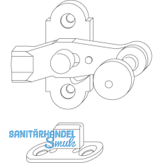 MACO RUSTICO Ladenverschluss für Ausstellladen, schwarz (14120) MACO RUSTICO Ladenverschluss für Ausstellladen, schwarz (14120)