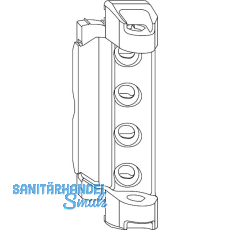 MACO Scherenlager DT130 4/15 mm 130 kg silber (202545) MACO Scherenlager DT130 4/15 mm 130 kg silber (202545)