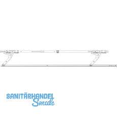 ROTO Patio Alversa HK Verstärkungsteile-Set 160 F1 silber ROTO Patio Alversa HK Verstärkungsteile-Set 160 F1 silber