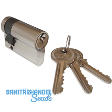 BKS Industriehalbzylinder PZ88 31 mm verschiedensperrend Messing vernickelt BKS Industriehalbzylinder PZ88 31 mm verschiedensperrend Messing vernickelt
