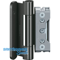 Türband BAKA Protect 4010 3D FD, 1 Satz = 3Stk. Stahl schwarz Türband BAKA Protect 4010 3D FD, 1 Satz = 3Stk. Stahl schwarz