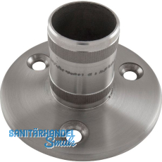 ECONOMY Flansch innen f�r Rohr � 42,4 x 2,0 mm,Edelstahl geschliffen V2A