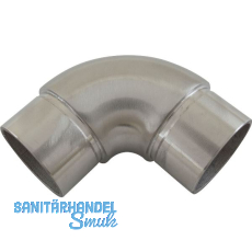 ECONOMY Rundbogen 90° für Rohr ø 42,4 x 2,0 mm,Edelstahl geschliffen V2A ECONOMY Rundbogen 90° für Rohr ø 42,4 x 2,0 mm,Edelstahl geschliffen V2A