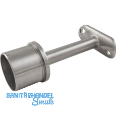 ECONOMY Rohrst�tze starr f�r Rohr � 42,4 x 2,0 mm,Edelstahl geschliffen V2A