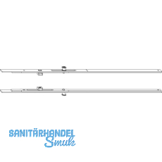 MACO SKB-Z Breitenteil-Set Gr. 4, 2iS, FFB 1451-1650 mm, silber (465740)