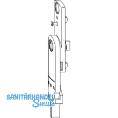 WINKHAUS Duofunktionselement DFE-P, Pendelvariante, silber