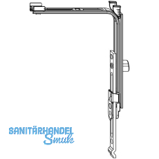 MACO MM Eckumlenkung senkrecht 1 VZ, verl�ngerbar (211976)