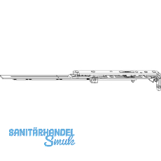 MACO MM Winkelbandschere mit Sparl�ftung Gr. 400 silber rechts (211673)