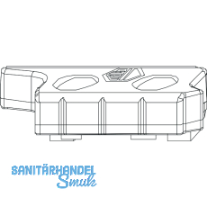 MACO MM Hebeteil Euronut 7/8/4, Falzluft 12 mm, links (356775)