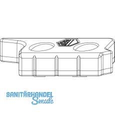 MACO MM Hebeteil Falzluft 12 mm Eurofalz 18 mm 9V silber rechts (356298)