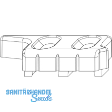 MACO MM Hebeteil Euronut 6/8/4, Falzluft 12 mm, links (363176) MACO MM Hebeteil Euronut 6/8/4, Falzluft 12 mm, links (363176)